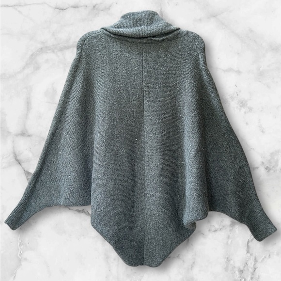 Entro Cowl Neck Oversized Sweater Kangaroo Pocket Size S - Picture 4 of 13